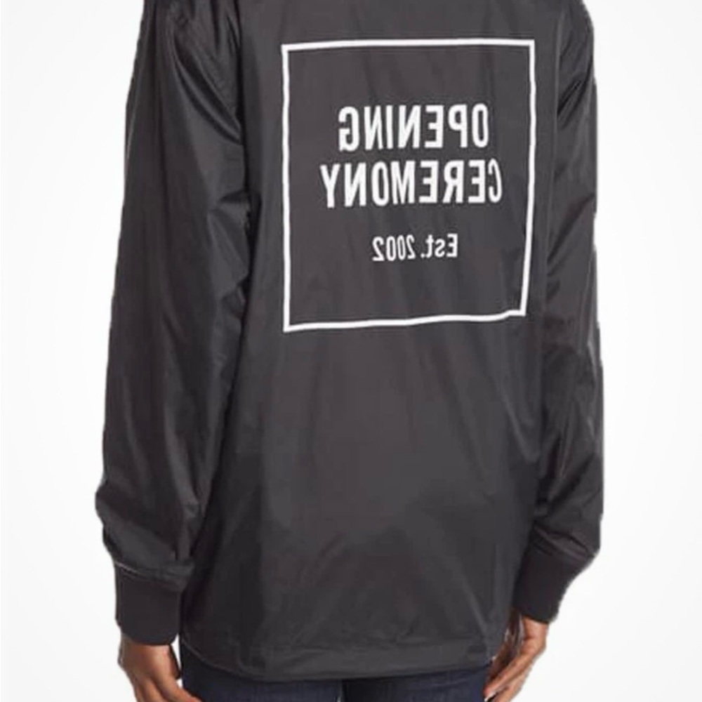 Opening Ceremony Women’s Black Bomber Jacket Size XS - Picture 2 of 9